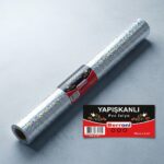 Berroni Hologram Yapışkanlı Folyo 60x200 cm Gümüş