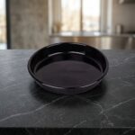 ARC 34 cm Yuvarlak Emaye Tepsi - Siyah