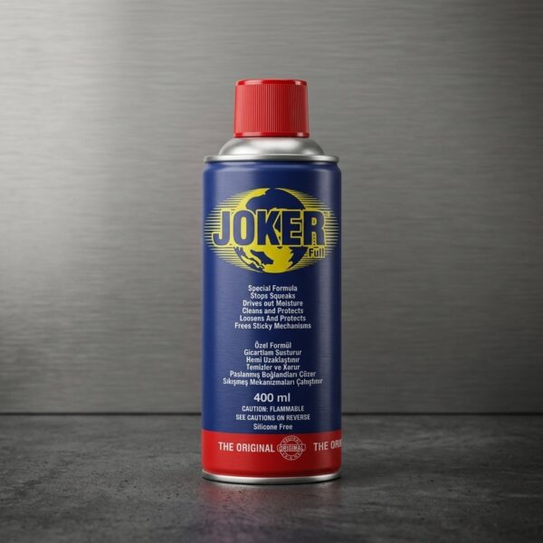 Joker WR 40 Pas Sökücü ve Yağlayıcı Sprey 400 ml