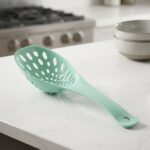 SUN SC-2334 Saplı Plastik Süzgeç Kepçesi Mint Yeşili