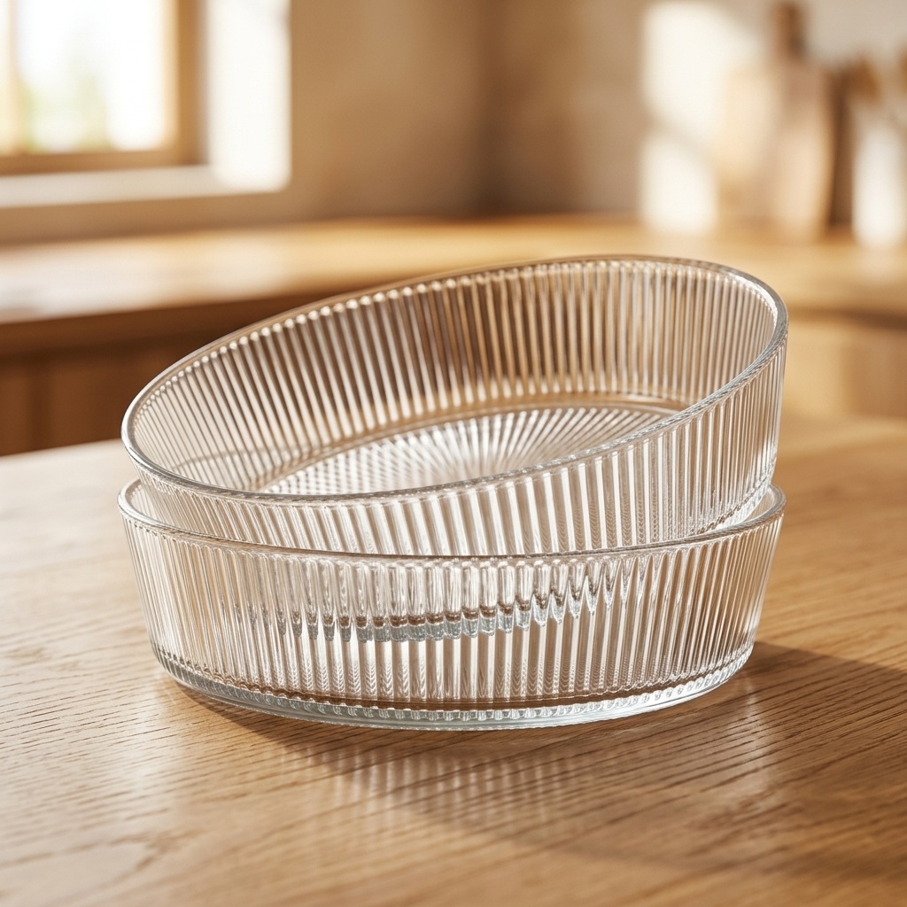 8698308043687.jpg Eksen Zelazo 25 cm Dik Salata Kasesi 2'li Set - Görsel 1