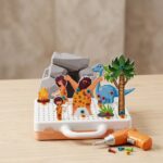 Birlik Oyuncak 3D Creative Build Set Dinozor Temalı Sök Tak Matkaplı Yapı Oyuncakları