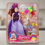 Barbara Fashion Kutulu Elbiseli Oyuncak Bebek Seti