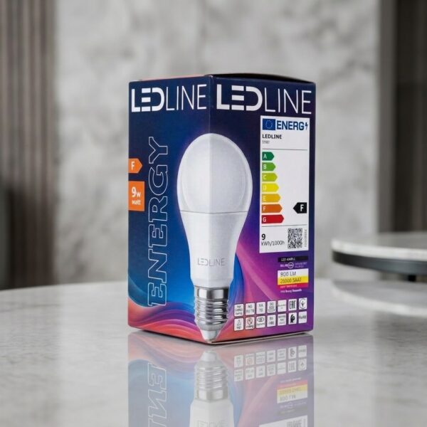 LEDLINE LED Ampul E-27 9W Beyaz Işık 900 Lümen