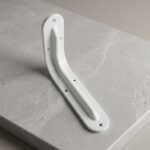 Beşel Raf Altı Lüx Beyaz 5*6 cm Raf Ayağı Ba301