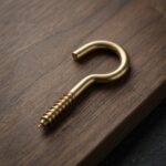 19x70 mm Pirinç Kaplama Açık Piton Kanca