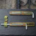 Beşel BA211 Yaylı Ferforje Demir Kapı Sürgüsü 32x210 mm