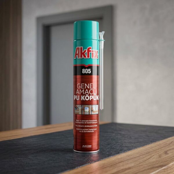AKFIX 805 Genel Amaçlı Pipetli PU Köpük 750ml / 850gr