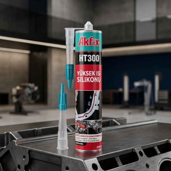 Akfix HT300 Yüksek Isı Silikonu 280 ml