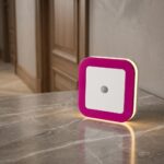 Ulbay GC-02 Sensörlü Led Gece Lambası - Pembe