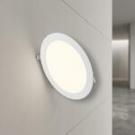 Nisaluce 18W Yuvarlak Sıva Altı LED Slim Panel 1980lm