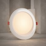 NisaLuce 15W Sıva Altı Yuvarlak Led Panel 3000K