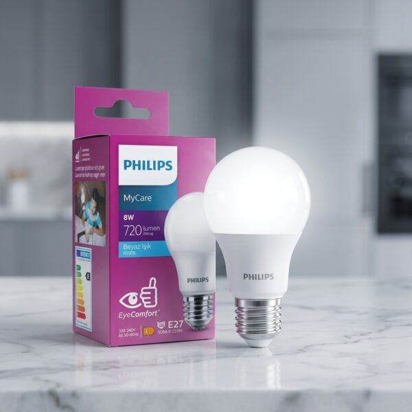 Philips MyCare 8W E27 LED Ampul 6500K Beyaz Işık