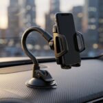 Auris Ars-H3 360 Derece Dönebilen Vantuzlu Araç İçi Telefon Tutucu