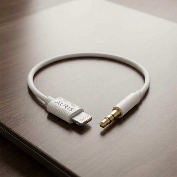 Auris ARS-AU08 Lightning to 3.5mm AUX Kablo - iPhone Uyumlu