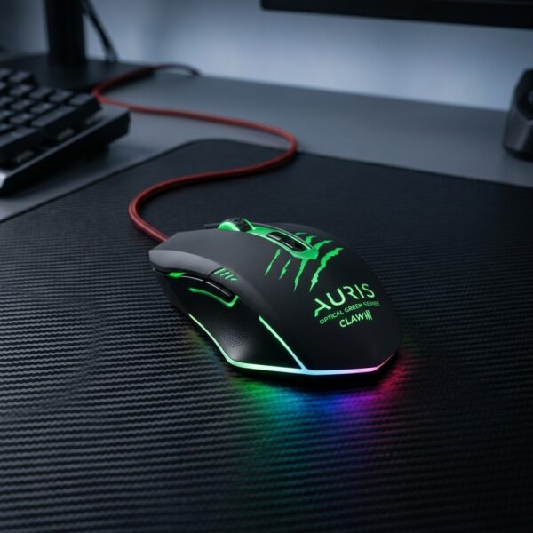Auris MG20 Claw Series 3200 DPI RGB Kablolu Oyuncu Mouse
