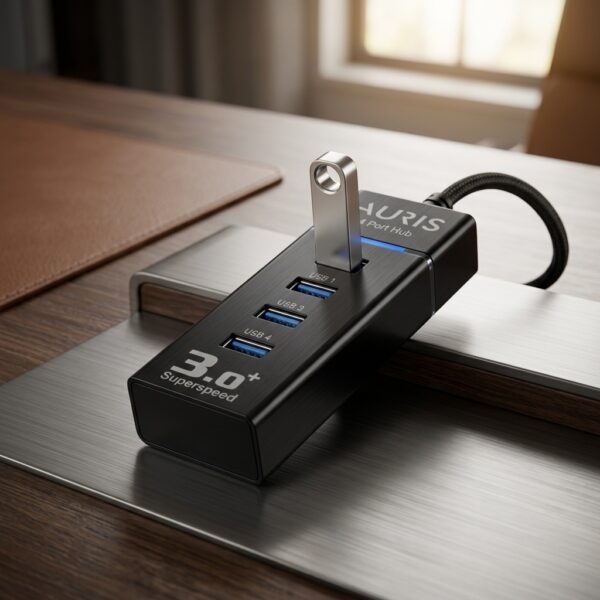Auris ARS-HB10 4 Port USB 3.0 Hub Çoklayıcı Superspeed 5Gbps