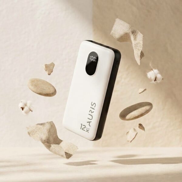 Auris ARS-PB110 12.000 mAh Dijital Ekranlı Taşınabilir Hızlı Şarj Cihazı