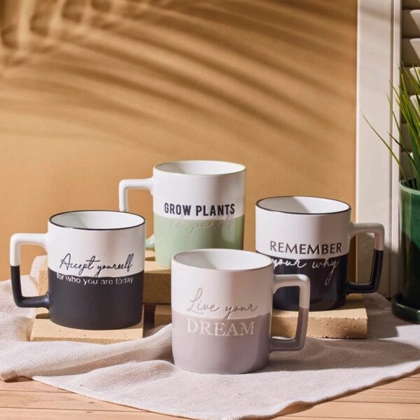 Perotti Motto Porselen New Bone China 400 ml Kupa