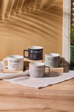 Perotti Energy Porselen New Bone China 200 ml Kupa