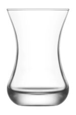 LAV Asena Cam Çay Bardağı 6 Kişilik 125 ml
