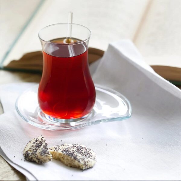 LAV Eva Cam Çay Seti 6 Kişilik 170 ml