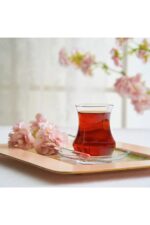 LAV Eda Cam Çay Seti 6 Kişilik 170 ml