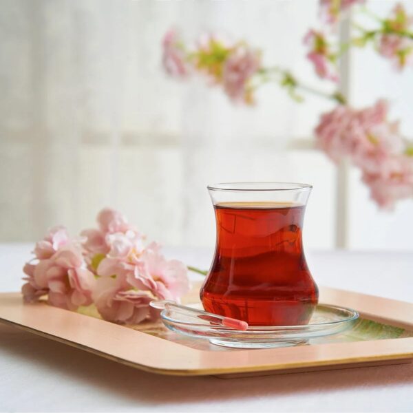 LAV Eda Cam Çay Seti 6 Kişilik 170 ml