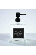 KRD Home Otantik Cam Sıvı Sabunluk , Dekoratif , 1000 ml