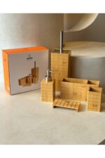 ZBERN BAMBU 5 PARÇA BANYO SETİ