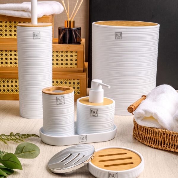 PAÇİ-GLENDA BEYAZ BANYO SETİ (P/MTF-900456)