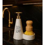 Buenos Bambu Fırçalı Sıvı Sabunluk HD2409