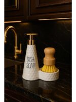 Buenos Bambu Fırçalı Sıvı Sabunluk HD2409