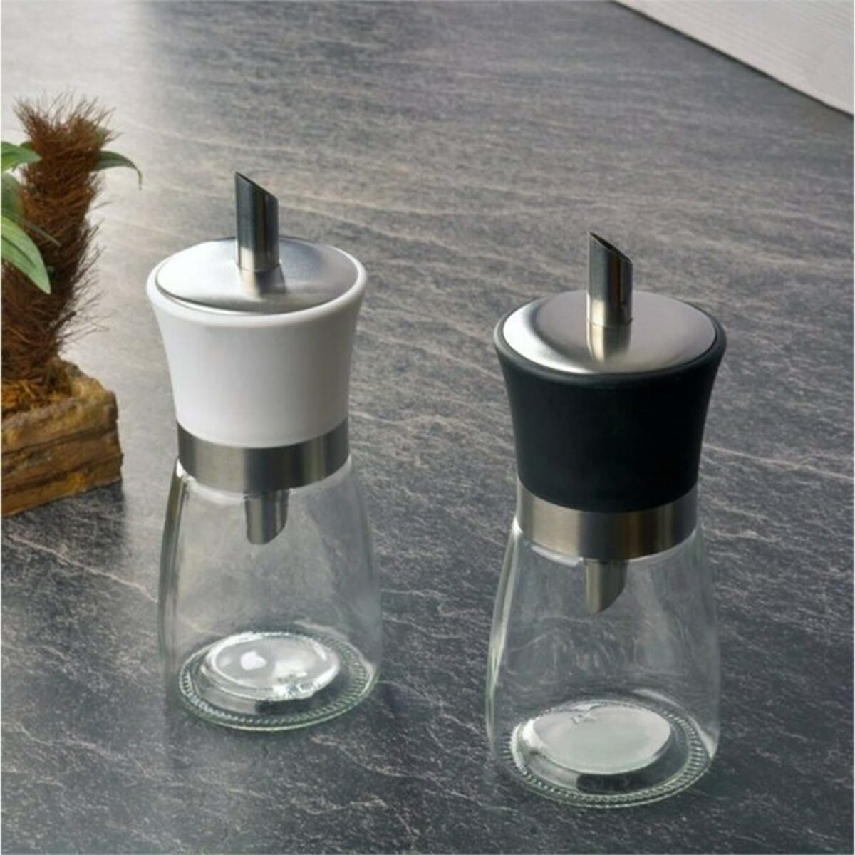 image1-1409 Tohana Şekerlik Cam 180 Ml Metal Kapaklı THN86135 - Görsel 1