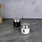 Tohana Metal Kaplı Cam Baharatlık Tuzluk 5,5 cm THN86399