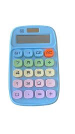 U4-4351 U-4 Hesap Makinesi Renkli Tasarım Mekanik Tuşlu Hesap Makinesi