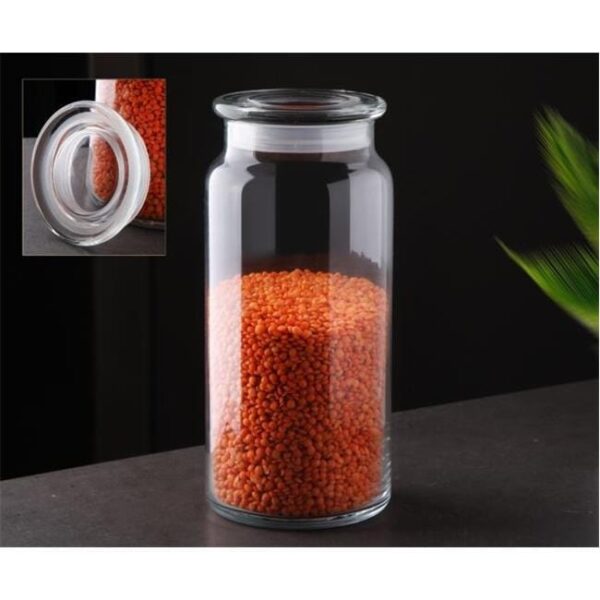 Gönül G2741 Cam Kapaklı Cam Kavanoz 1100 ML