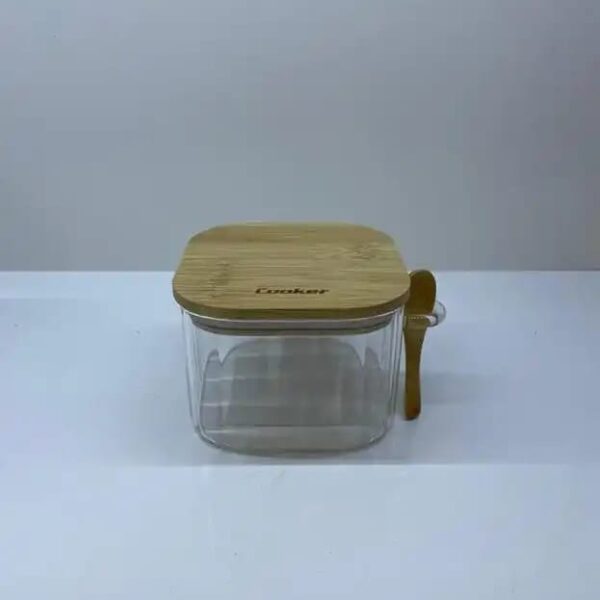 Cooker Cam Kaşıklı Kavanoz 6 Cm