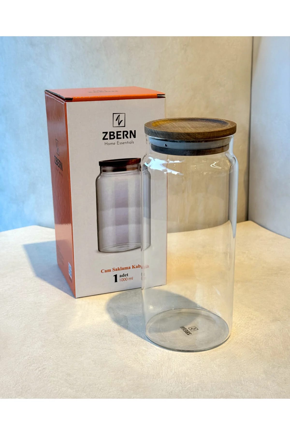 image1-1535 ZBERN AKASYA KAPAK KAVANOZ - 1000 ML - Görsel 1