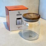 ZBERN AKASYA KAPAKLI CAM KAVANOZ - 500 ML