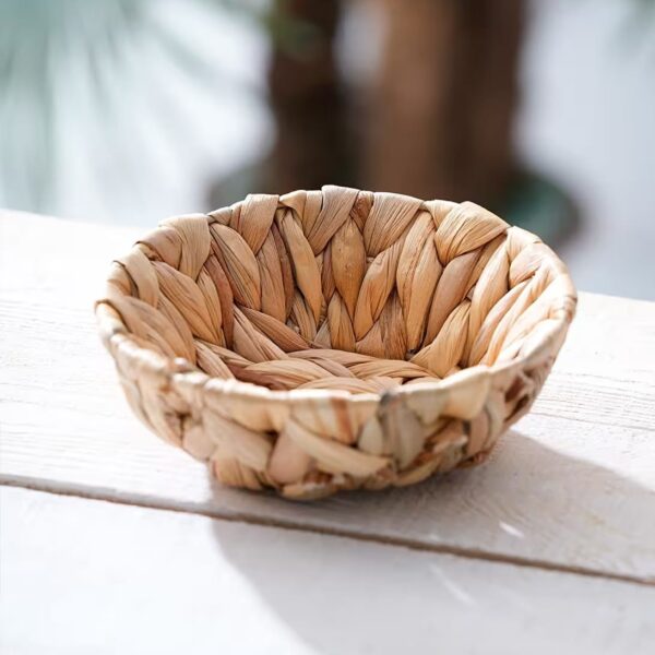 Acar Wicker Hasır Ekmek Sepeti - 15 cm