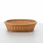 Mien 1633 Oval Rattan Örgü Ekmek Sepeti