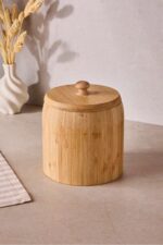 Perotti Pisa Bambu Tekli Kavanoz 13x14 cm