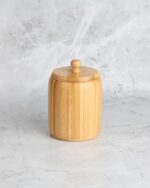 Mien 805 Bambu Kapaklı Kavanoz 9x12 cm
