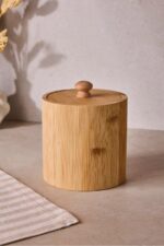 Perotti Pisa Bambu Tekli Baharatlık ve Saklama Kavanozu 11x15 cm