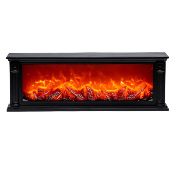 Krd Home Şömine Işıklı Uzun 62x22cm KRD-7858
