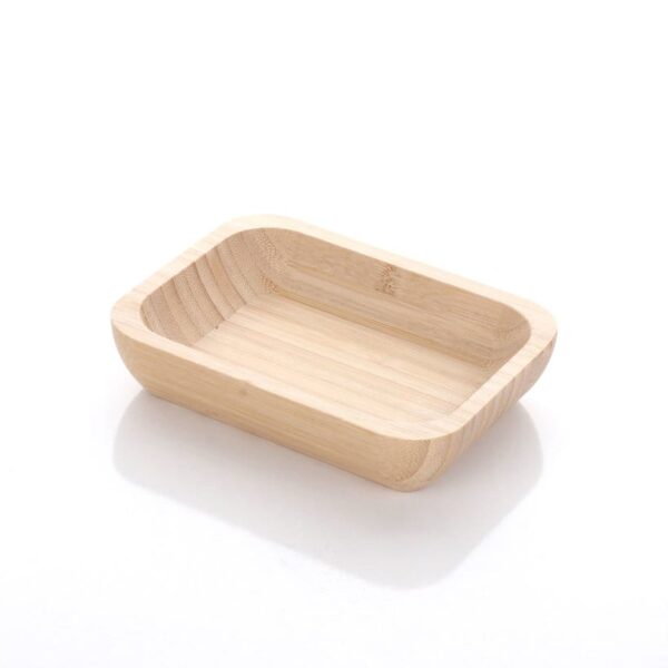 Mien 1432 Doğal Bambu Kase Çerezlik 13x10 cm