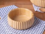 MIEN-7B00 11 cm Curve Doğal Bambu Kase