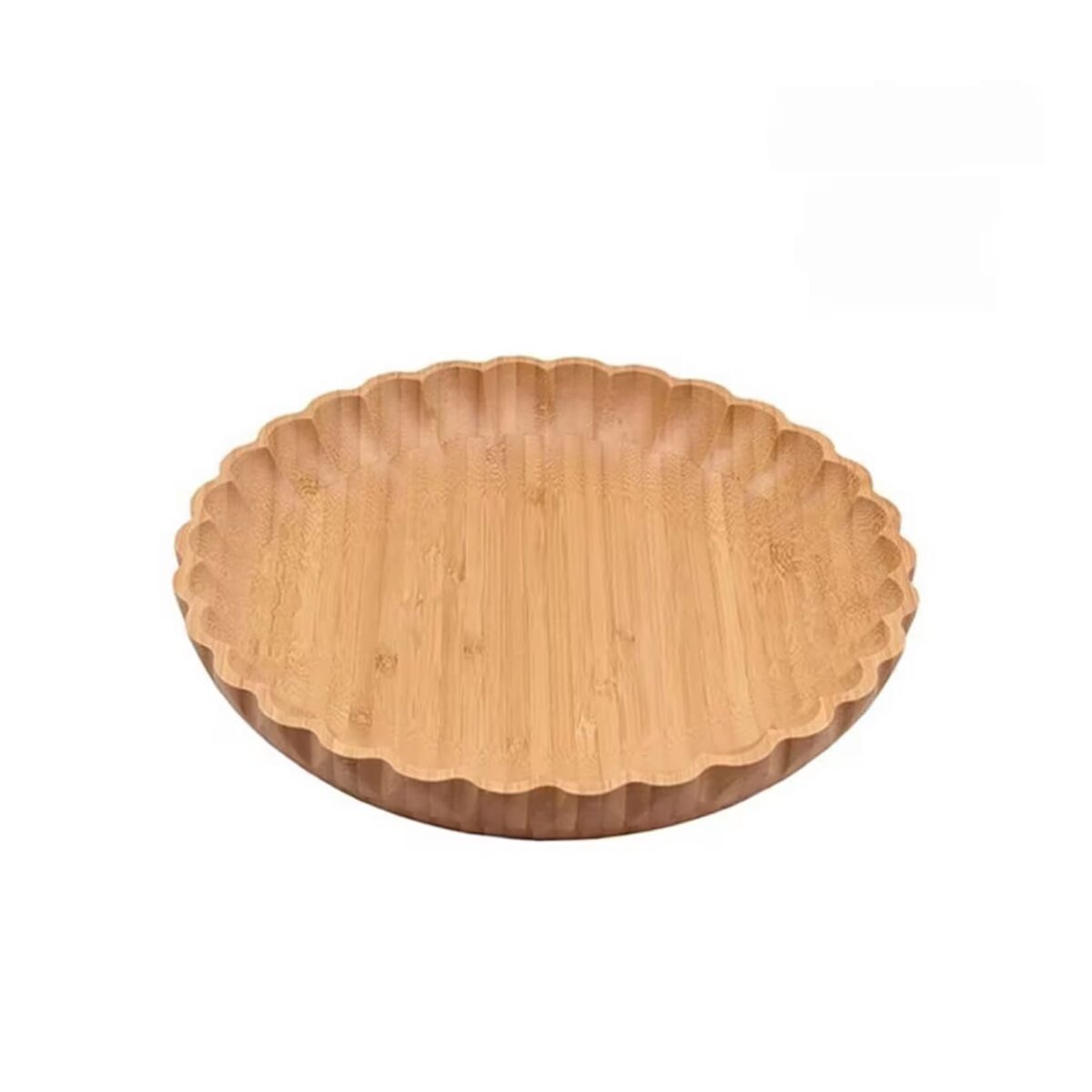 image1-1694 Mien 7B129 Bambu Sunum ve Servis Tabağı 25 cm - Görsel 1