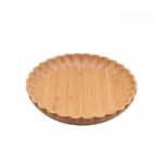 Mien 7B129 Bambu Sunum ve Servis Tabağı 25 cm